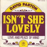 Hoes van Isn’t She Lovely / Love and Peace of Mind door David Parton