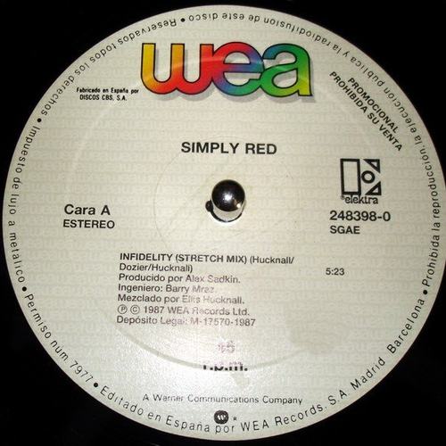 Hoes van Infidelity door Simply Red