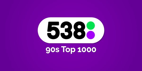 538 90s top 1000 hitnoteringen 2025