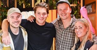 Erik van Roekel, Russo, Samuel Welten en Ingrid Jansen