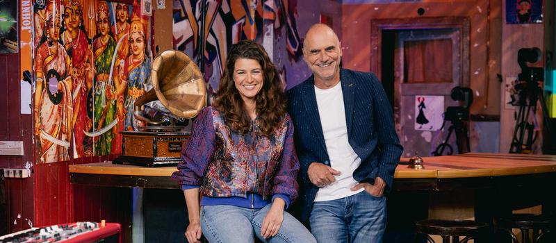 Merel Westrik en Leo Blokhuis