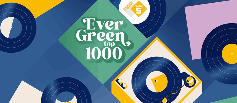NPO Radio 5 Evergreen Top 1000 2024