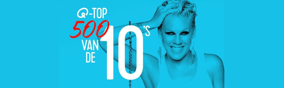 Qmusic (NL) Q-top 500 van de 10's