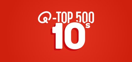 Qmusic Q-top 500 van de 10s