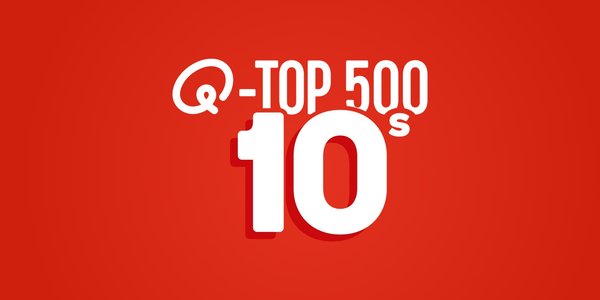 Qmusic Q-top 500 van de 10s