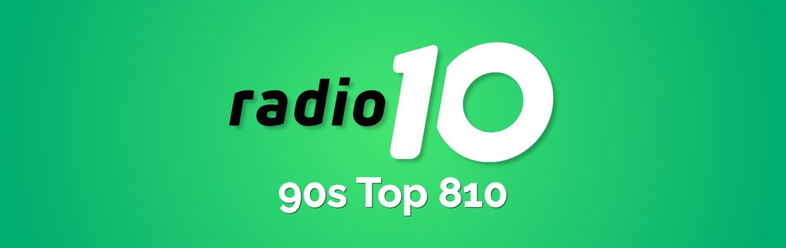 Radio 10 90s Top 810 hitnoteringen 2025