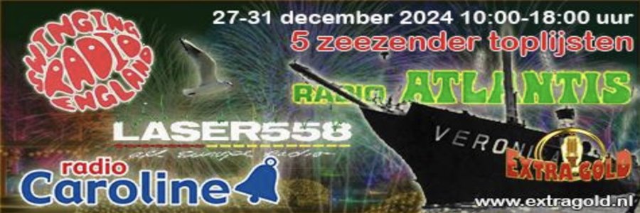 Radio Extra Gold 5 zeezender toplijsten 2024