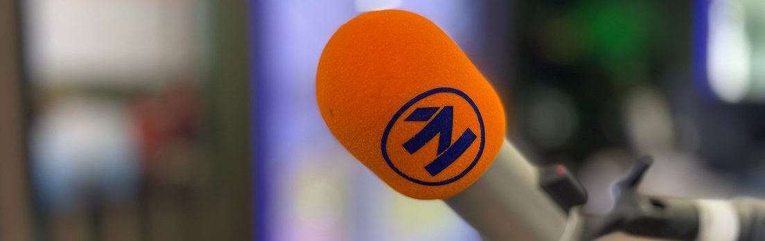 Radio Noord microfoon (foto Radio Noord)