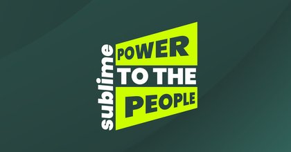 Sublime Power to the People