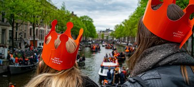 Koningsdag in Amsterdam