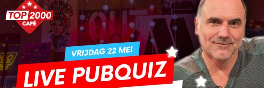 Live Pubquiz met Leo Blokhuis in het Top 2000 Online Café