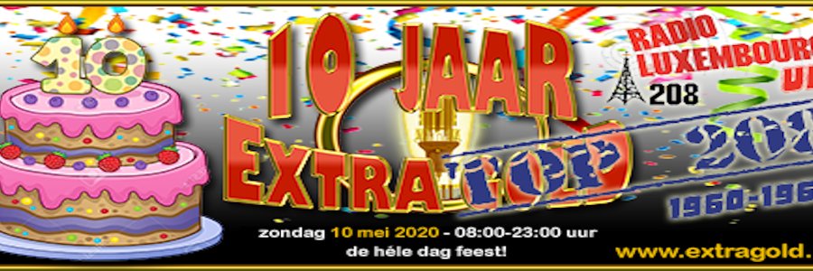 10 jaar Extra Gold met de 208 prettigste hits uit de jaren 60