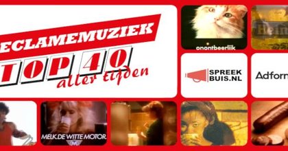 Reclamemuziek Top 40 aller tijden weer van start