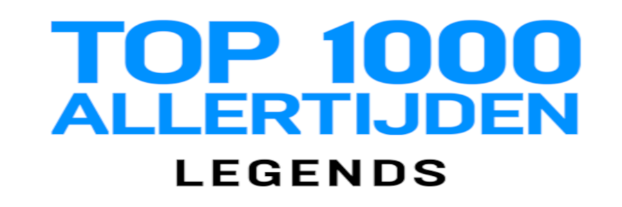 ​​​​​​​Muzikale legends op erepodium in Top 1000 Allertijden Legends podcast