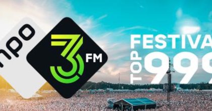 Nederlandse artiesten prominent in top 10 van 3FM Festival Top 999