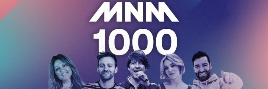 Koen Wauters presenteert op MNM tijdens de MNM1000