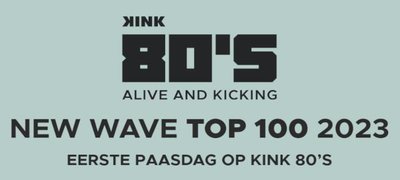 KINK 80's New Wave Top 100 op Eerste Paasdag met Tim Op het Broek en Michiel Veenstra