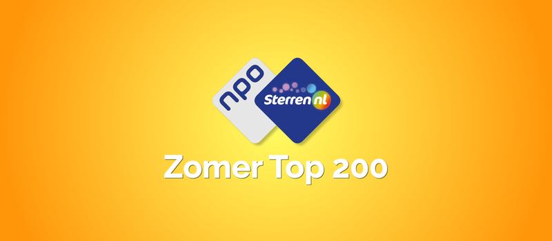 npo sterrennl zomer top 200 hitnoteringen 2026