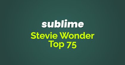 sublime stevie wonder top 75